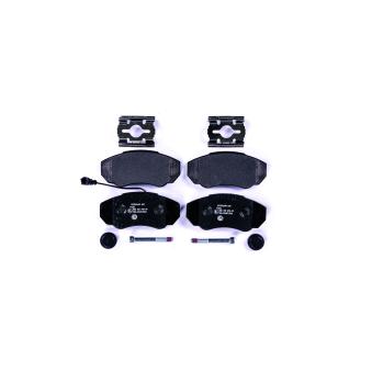 Jeu de 4 plaquettes de frein avant HELLA OEM 71770074