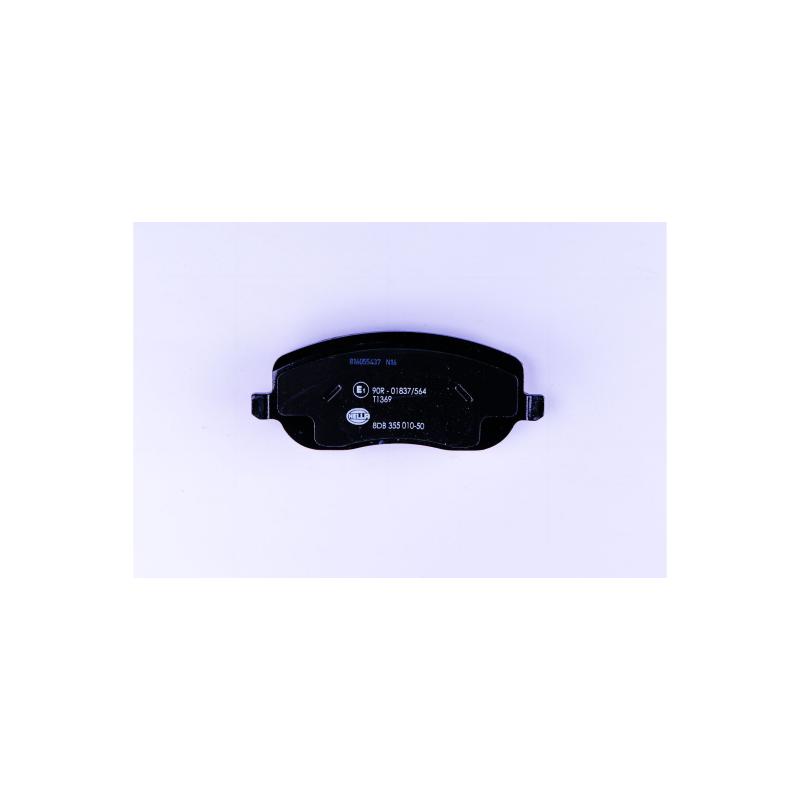 Jeu de 4 plaquettes de frein avant HELLA 8DB 355 010-501 - Visuel 1