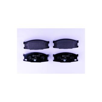 Jeu de 4 plaquettes de frein avant HELLA OEM MK499873