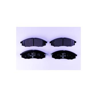 Jeu de 4 plaquettes de frein avant HELLA OEM D1060VK100