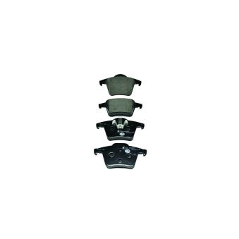 Jeu de 4 plaquettes de frein arrière HELLA OEM 30793093