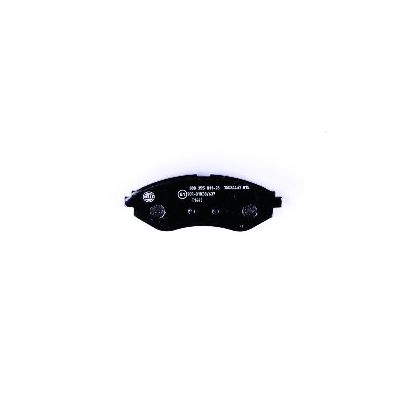 Jeu de 4 plaquettes de frein avant HELLA 8DB 355 011-251 - Visuel 1