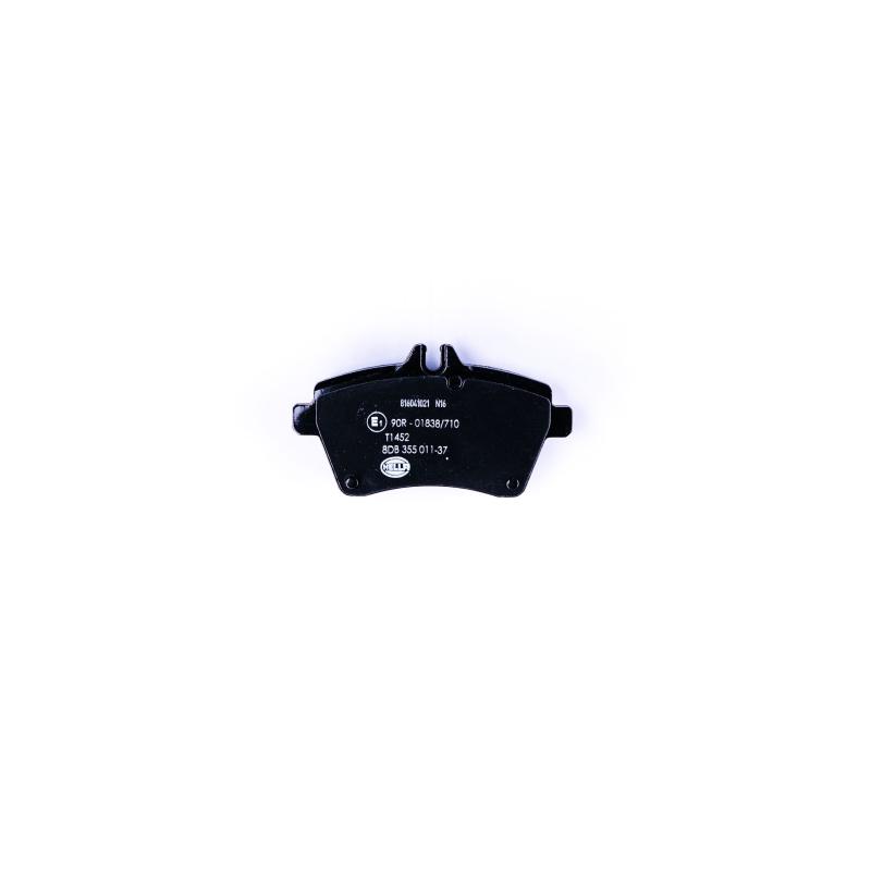 Jeu de 4 plaquettes de frein avant HELLA 8DB 355 011-371 - Visuel 1