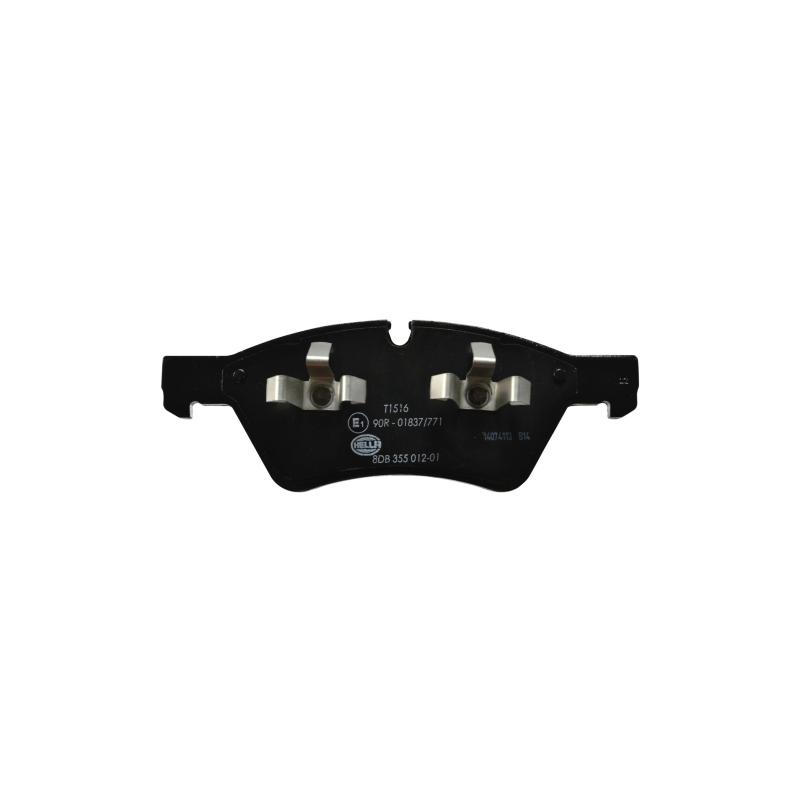 Jeu de 4 plaquettes de frein avant HELLA 8DB 355 012-011 - Visuel 1