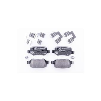 Jeu de 4 plaquettes de frein arrière HELLA OEM A1694201720