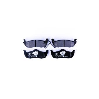 Jeu de 4 plaquettes de frein arrière HELLA OEM V2010871AC