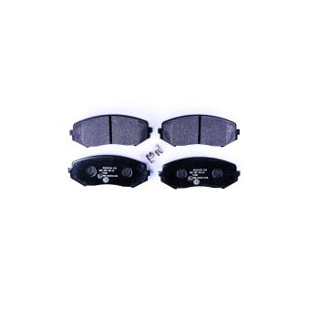 Jeu de 4 plaquettes de frein avant HELLA OEM 5520067D11000