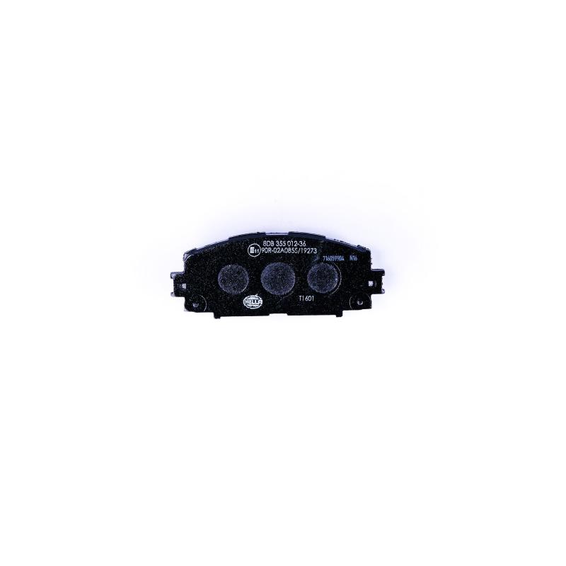 Jeu de 4 plaquettes de frein avant HELLA 8DB 355 012-361 - Visuel 1