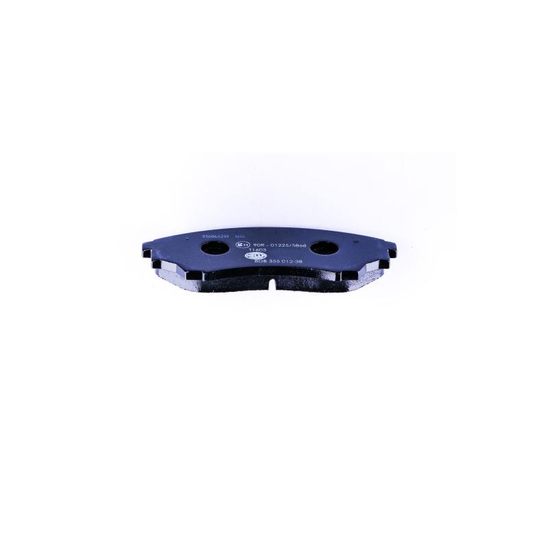 Jeu de 4 plaquettes de frein avant HELLA 8DB 355 012-381 - Visuel 2
