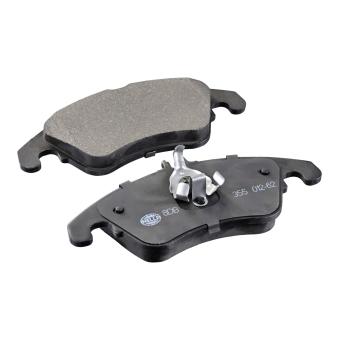 Jeu de 4 plaquettes de frein avant HELLA 8DB 355 012-621 pour FORD TRANSIT E 350 BlueTEC - 252cv