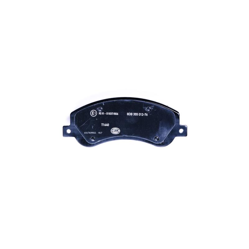 Jeu de 4 plaquettes de frein avant HELLA 8DB 355 012-761 - Visuel 1