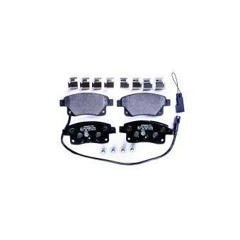 Jeu de 4 plaquettes de frein arrière HELLA 8DB 355 012-781 pour SUBARU BRZ 2.2 TDCi - 140cv