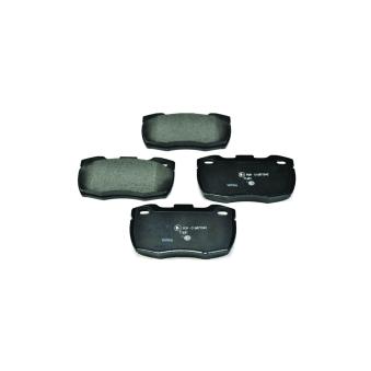 Jeu de 4 plaquettes de frein avant HELLA OEM SFP000260
