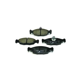 Jeu de 4 plaquettes de frein arrière HELLA OEM JLM021220 Jeu de 4 plaquettes de frein arrière HELLA OEM JLM021220