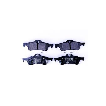 Jeu de 4 plaquettes de frein arrière HELLA OEM 044660D010