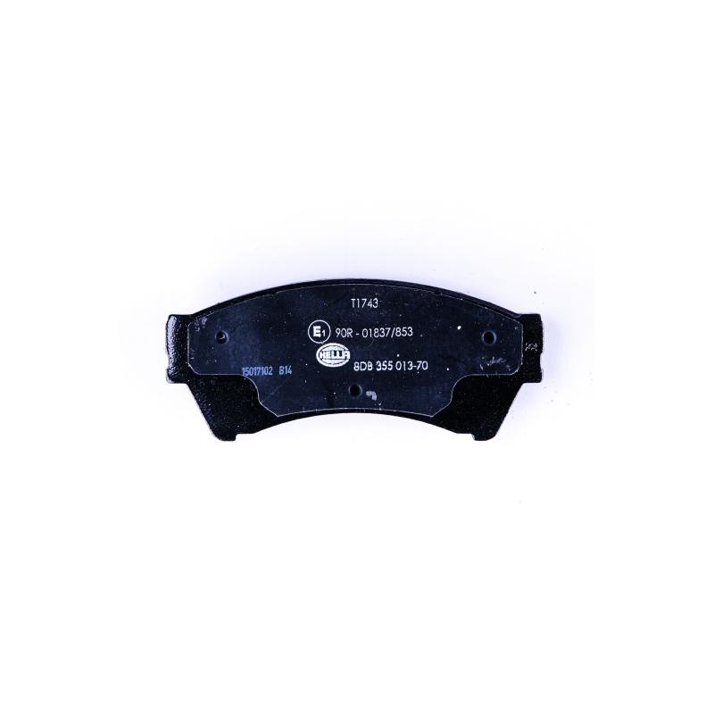 Jeu de 4 plaquettes de frein avant HELLA 8DB 355 013-701 - Visuel 1