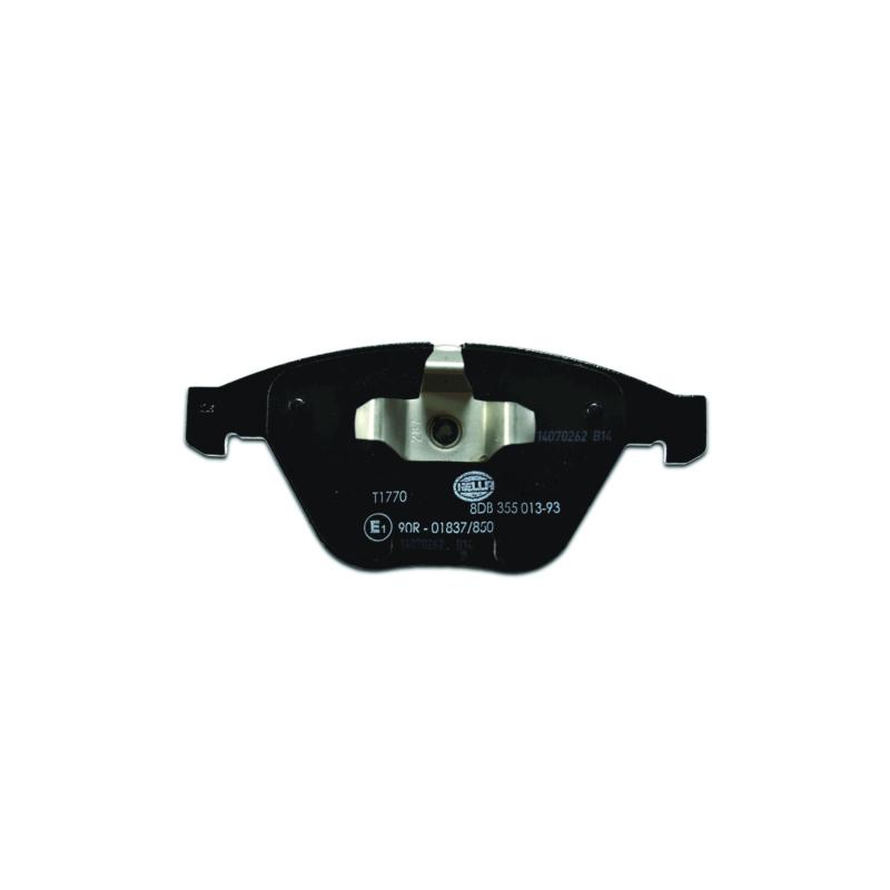 Jeu de 4 plaquettes de frein avant HELLA 8DB 355 013-931 - Visuel 1