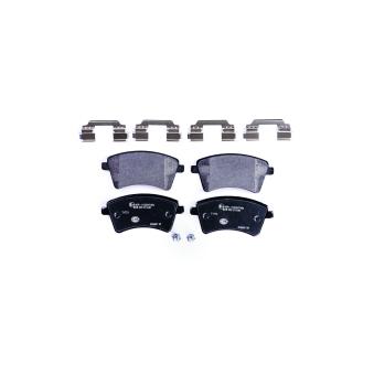 Jeu de 4 plaquettes de frein avant HELLA OEM 4154210610