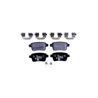 Jeu de 4 plaquettes de frein arrière HELLA 8DB 355 013-971 pour CITROEN DS 1.5 DCI - 110cv