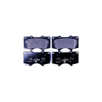 Jeu de 4 plaquettes de frein avant HELLA OEM 044650K280