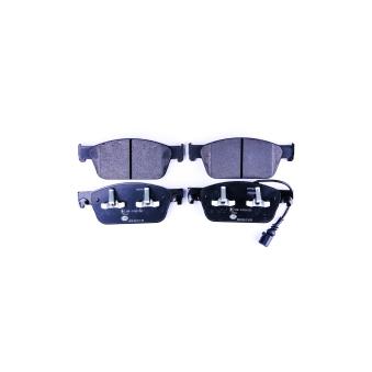 Jeu de 4 plaquettes de frein avant HELLA OEM 7E0698151D