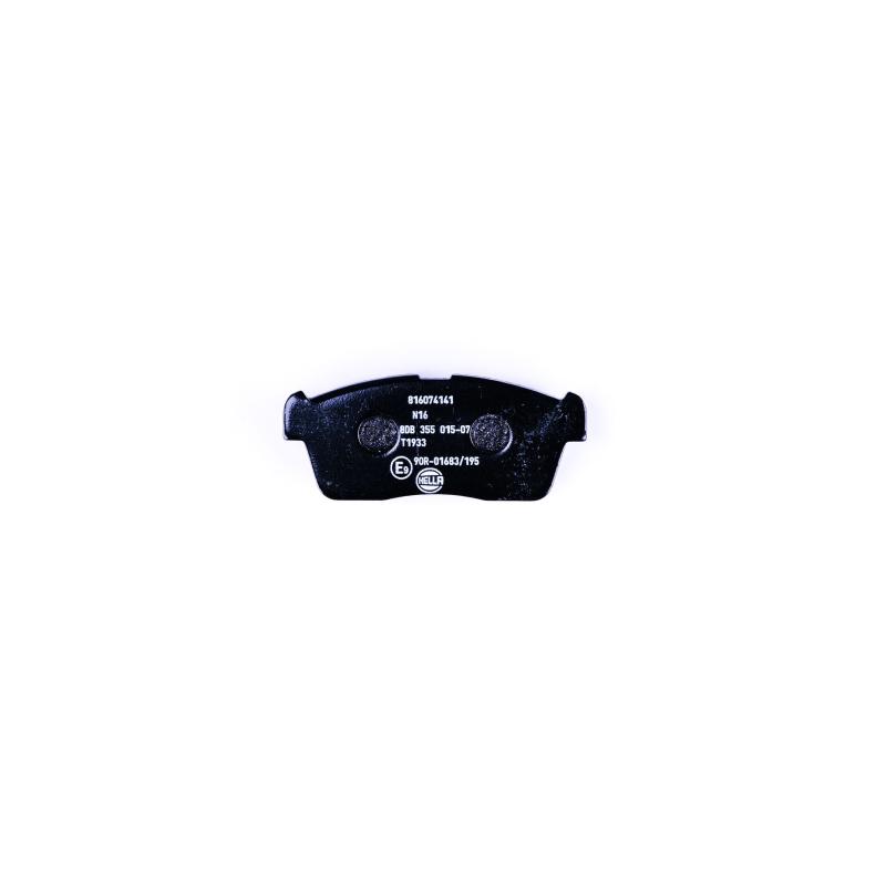 Jeu de 4 plaquettes de frein avant HELLA 8DB 355 015-071 - Visuel 1
