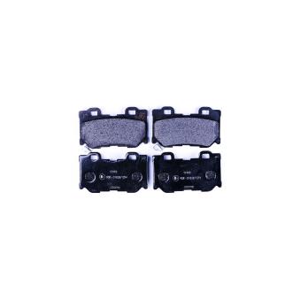 Jeu de 4 plaquettes de frein arrière HELLA OEM D4060JL00A