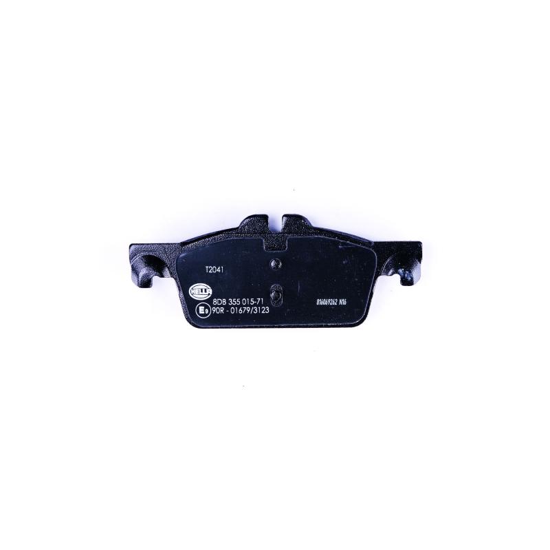 Jeu de 4 plaquettes de frein avant HELLA 8DB 355 015-711 - Visuel 1