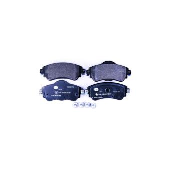 Jeu de 4 plaquettes de frein avant HELLA OEM 4254A9