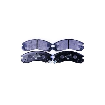 Jeu de 4 plaquettes de frein avant HELLA 8DB 355 016-531 pour OPEL CROSSLAND X 3.0 - 170cv