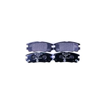 Jeu de 4 plaquettes de frein arrière HELLA OEM 8970392690