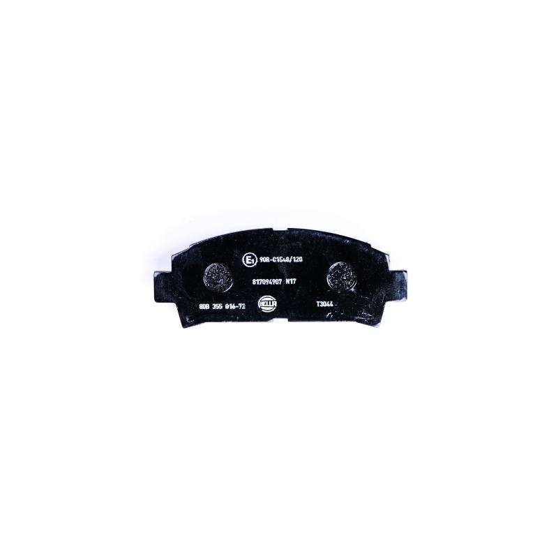 Jeu de 4 plaquettes de frein avant HELLA 8DB 355 016-721 - Visuel 1
