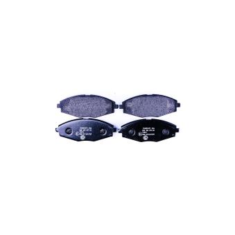 Jeu de 4 plaquettes de frein avant HELLA OEM 01110040240