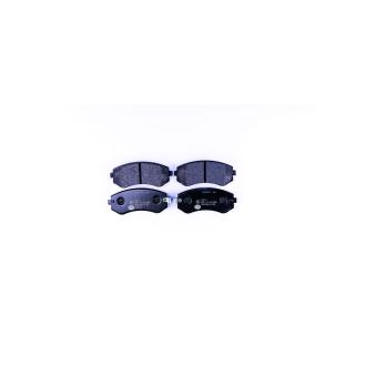 Jeu de 4 plaquettes de frein avant HELLA OEM D4060VC090
