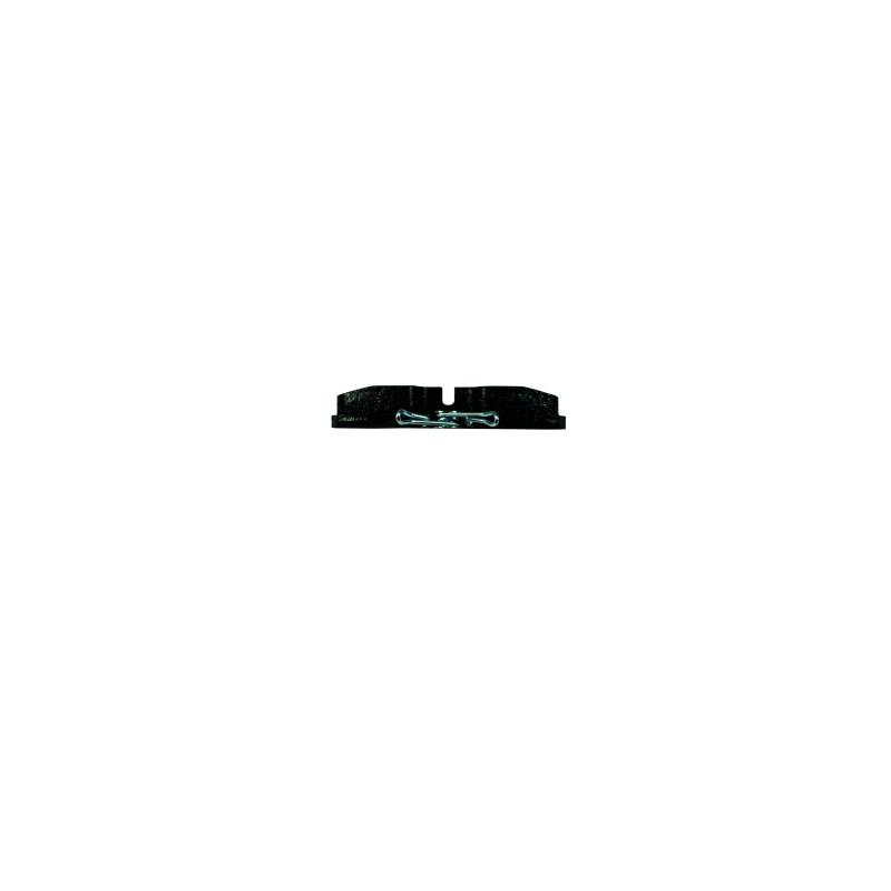 Jeu de 4 plaquettes de frein avant HELLA 8DB 355 017-761 - Visuel 2
