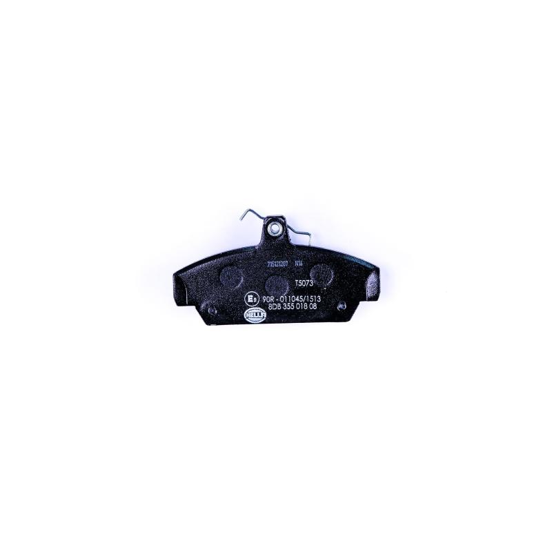 Jeu de 4 plaquettes de frein avant HELLA 8DB 355 018-081 - Visuel 1