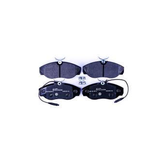 Jeu de 4 plaquettes de frein avant HELLA OEM 9945788