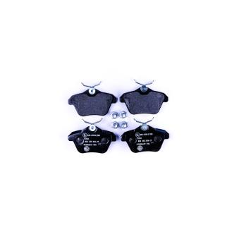 Jeu de 4 plaquettes de frein arrière HELLA OEM 99457750