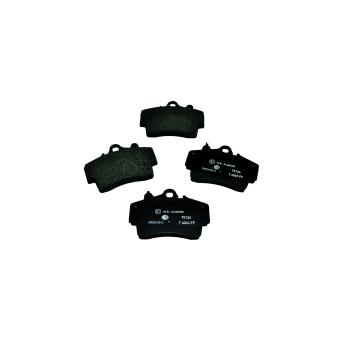 Jeu de 4 plaquettes de frein avant HELLA OEM 98735193903
