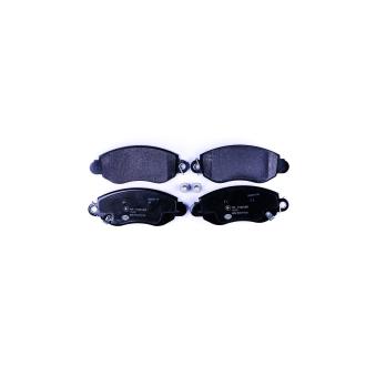 Jeu de 4 plaquettes de frein avant HELLA OEM 1135167 Jeu de 4 plaquettes de frein avant HELLA OEM 1135167