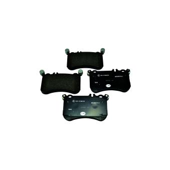 Jeu de 4 plaquettes de frein avant HELLA 8DB 355 019-611 pour MERCEDES-BENZ CLASSE E E 500 4-matic - 408cv
