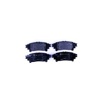 Jeu de 4 plaquettes de frein arrière HELLA OEM 0446630280