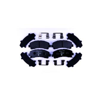 Jeu de 4 plaquettes de frein avant HELLA OEM 8980791040