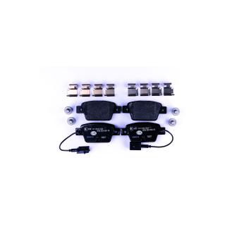 Jeu de 4 plaquettes de frein arrière HELLA OEM 77363518