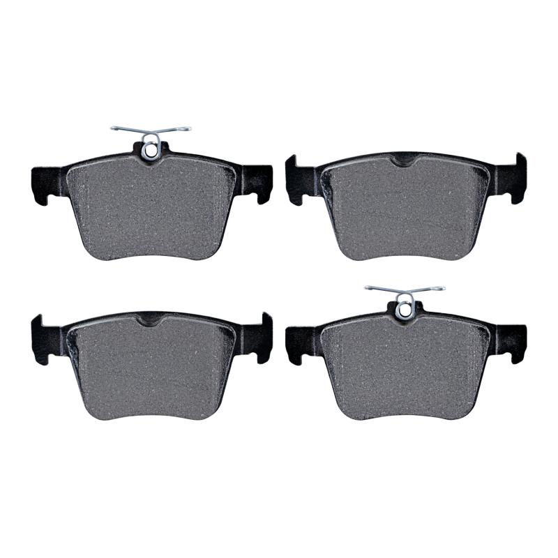 Jeu de 4 plaquettes de frein arrière HELLA 8DB 355 020-261 - Visuel 2