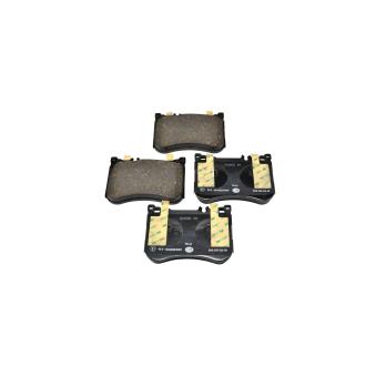 Jeu de 4 plaquettes de frein avant HELLA OEM A0064205020