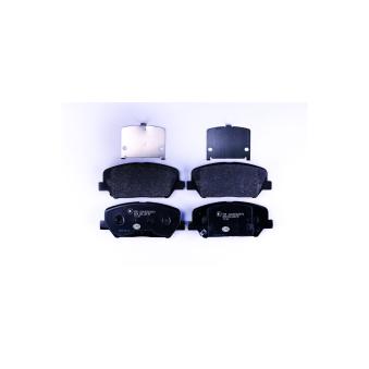 Jeu de 4 plaquettes de frein avant HELLA OEM 581012MA00