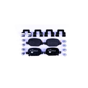 Jeu de 4 plaquettes de frein arrière HELLA OEM 068088919AA