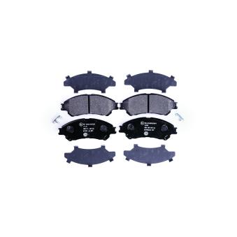 Jeu de 4 plaquettes de frein avant HELLA OEM 5581061M00