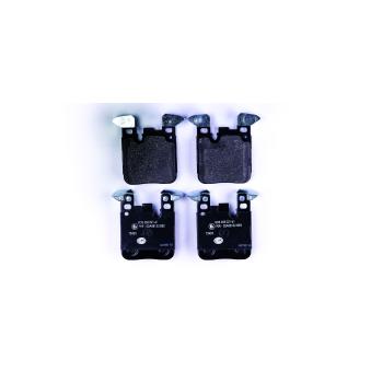 Jeu de 4 plaquettes de frein arrière HELLA 8DB 355 021-611 pour BMW Série 2 M2 Competition - 411cv